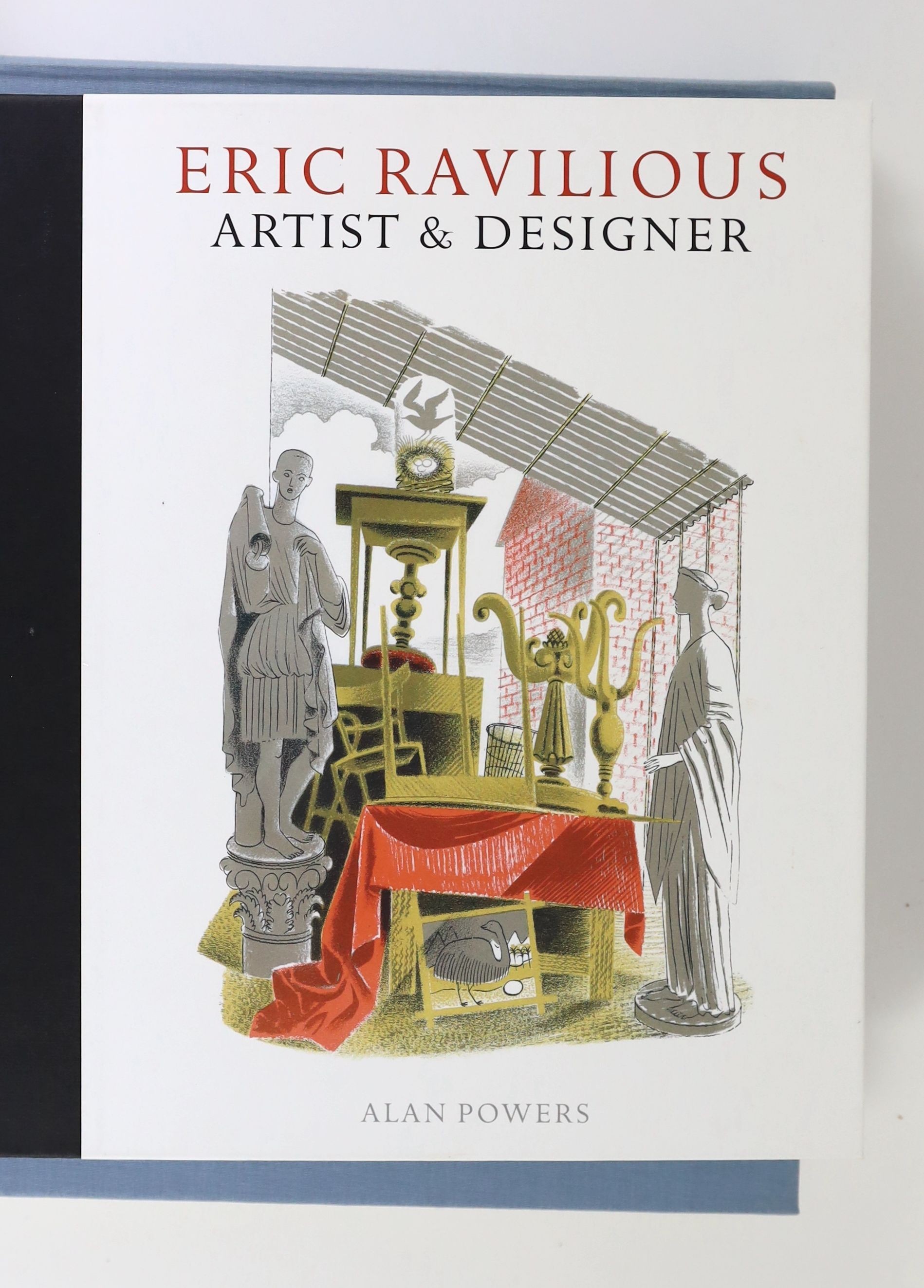 Ravilious, Eric - 6 works, about or Illustrated by:- Ravilious - The Complete Wedgwood Designs of Eric Ravilious, Dalrymple Press, 1986; Ullmann, Anne (editor) - Ravilious at War, The Fleece Press, Upper Denby, 2002; Pow
